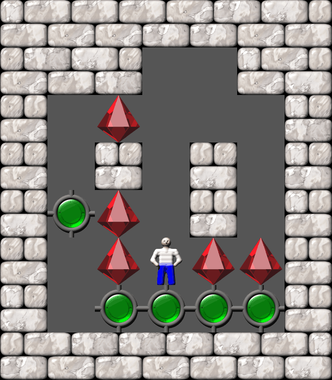 Сокобан More Bugs collections уровень 277